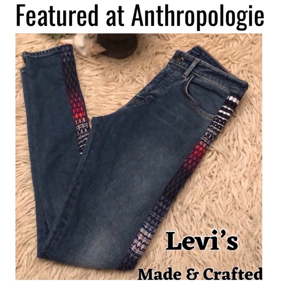 Anthropologie Denim - Levi’s Made & Crafted Jeans-High Rise Skinny-27/30
